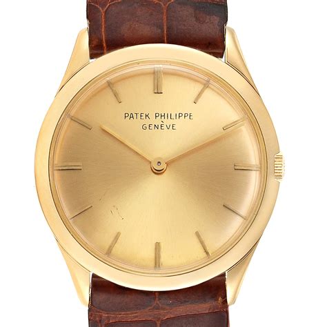 patek philippe calatrava mechanical|Patek Philippe Calatrava vintage.